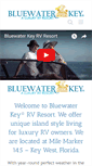 Mobile Screenshot of bluewaterkey.net